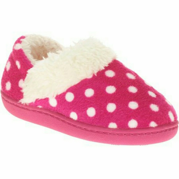🎈SALE Girls Polka Dot Slipper - Picture 1 of 8